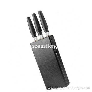 Cdma / Gsm Gps Signal Jammer 24dbm , Antenna Signal Blocker For Military